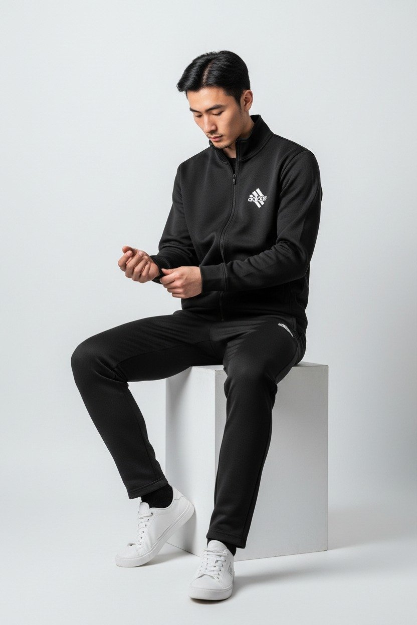 ElvenWear Premium Tracksuit S Black - Image 2