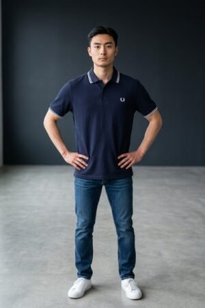 Men’s Polo Shirts – Affordable Premium Cotton, Casual Fit Blue color