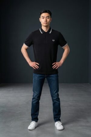 Men’s Polo Shirts – Affordable Premium Cotton, Casual Fit  Black color