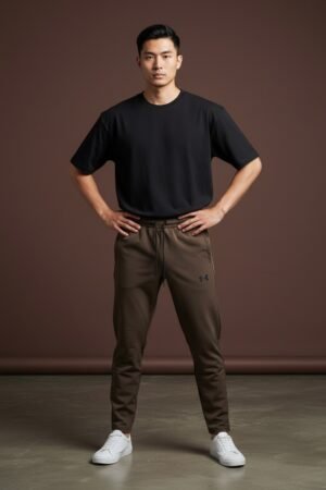 Und Armour Premium Quality Trouser Brown color